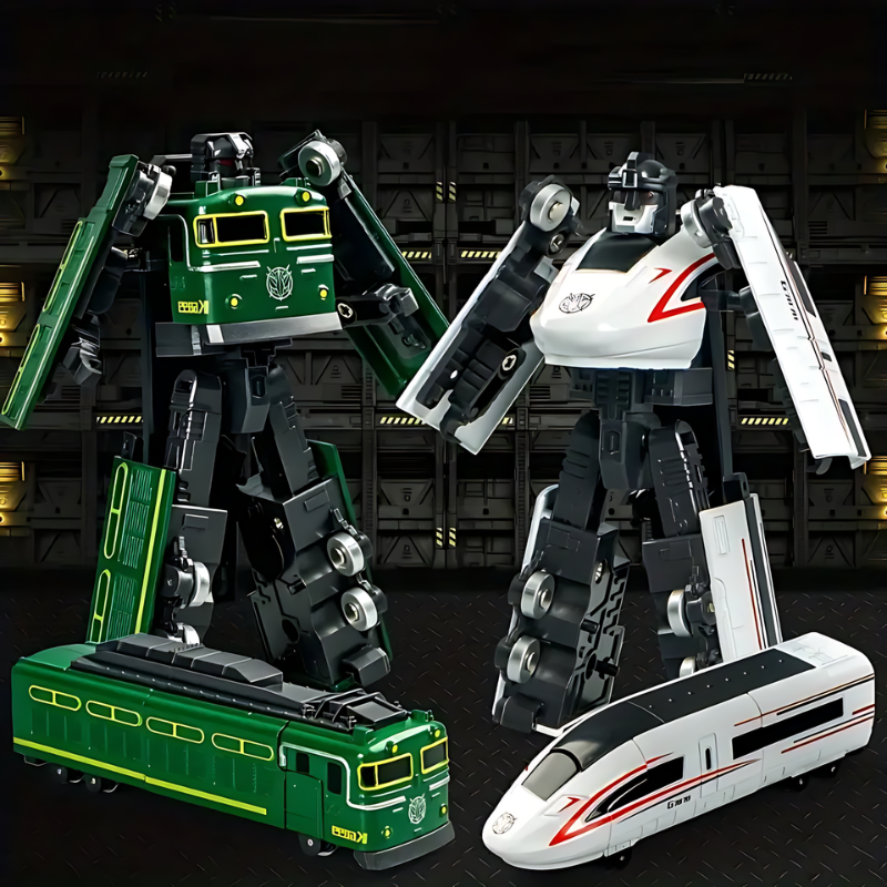 Robot-Transformer – Transforming Train-to-Robot Adventure Toy