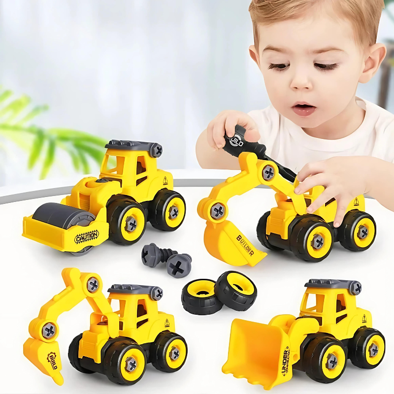 Build Tinkerer – 3D Construction Builder Set with Real Tools for Hands-On Learning