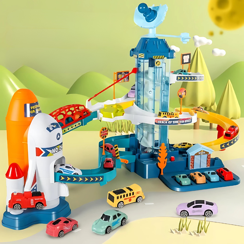 Build, Race & Explore – The Ultimate Dinosaur & Space Track Adventure