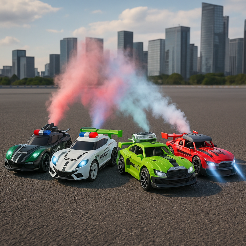 RC Stunt Racer – High-Speed Remote Control Drift Car With Nitro Smoke Effects