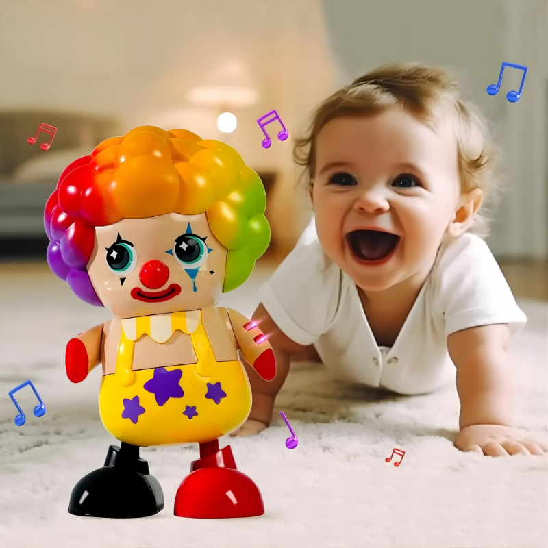 Bounxi Dancing Clown – Musical Movement Toy for Early Development