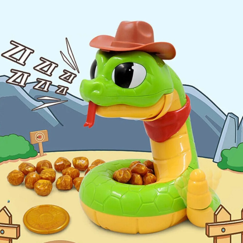 Rattlesnake Game - Action & Skill Challenge Toy for Kids