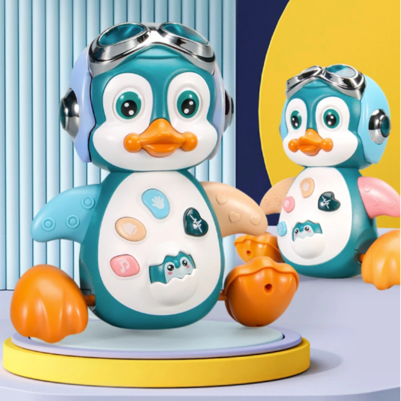 Happy Penguin – Musical Light & Sound Baby Penguin for Sensory Play & Early Development