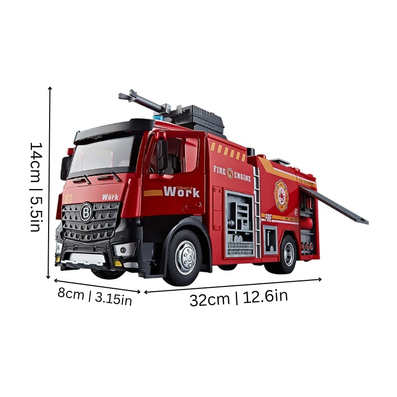 Fire Patrol - RC Fire Truck with Real Water Spray Function