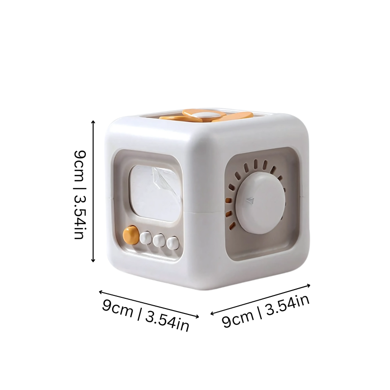 Touch Cube – Montessori Sensory Activity Cube for Early Learning & Motor Skills