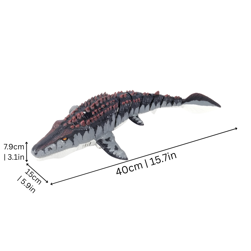Remote-Control Swimming Dinosaur – Realistic Water Adventure Toy for Kids