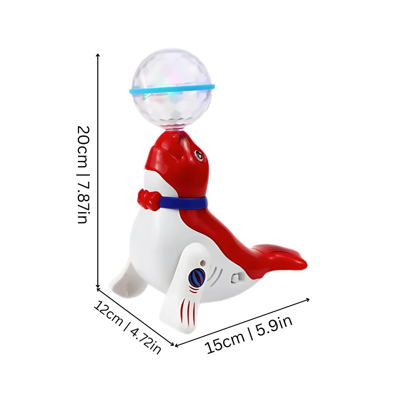 Disco Seal - Dancing Dolphin with 3D Lights & Music