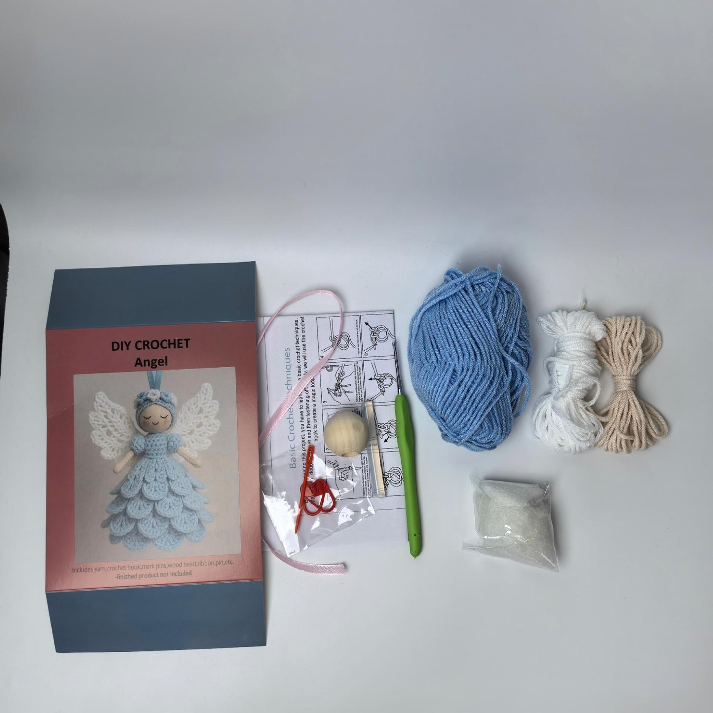 DIY Crochet Angel Kit – Make Beautiful Handmade Decorations & Gifts