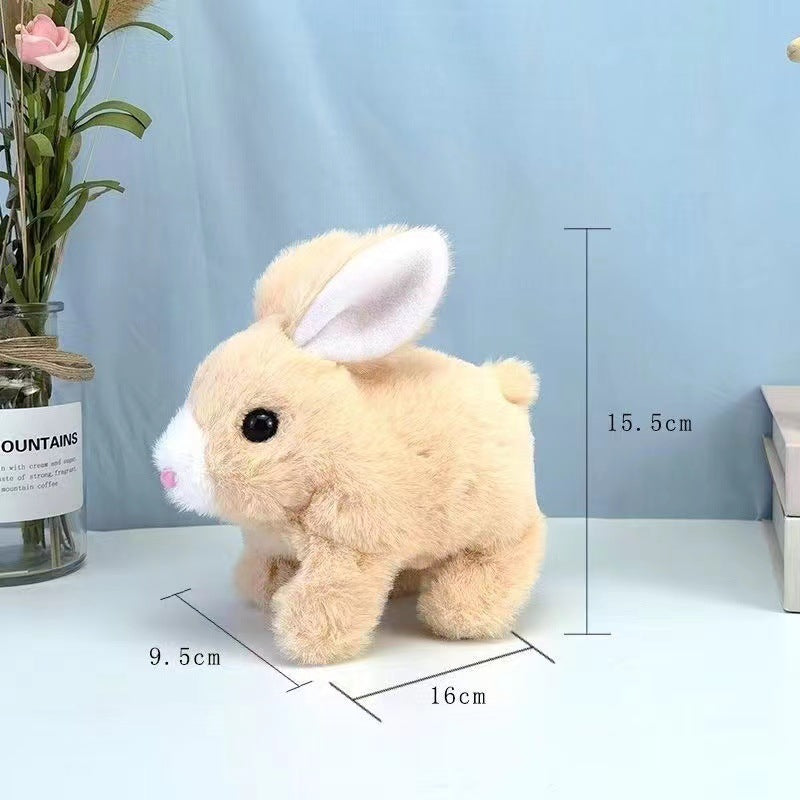 Hopping Plush Bunny – Interactive Soft Toy for Play & Cuddles