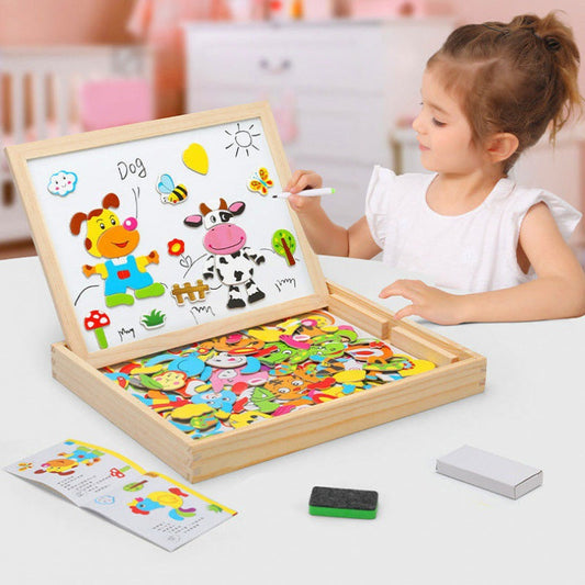 Double-Sided Montessori Drawing Board – Creative Learning Through Play