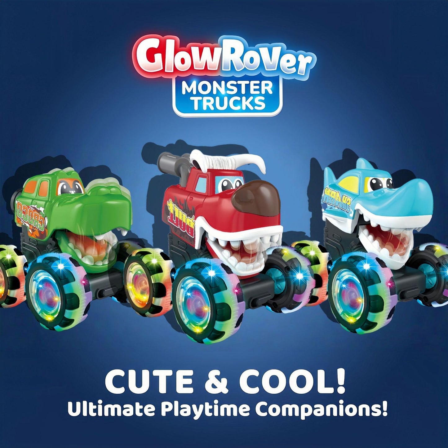Light Up the Adventure – Glow Monster Truck Toy Cars