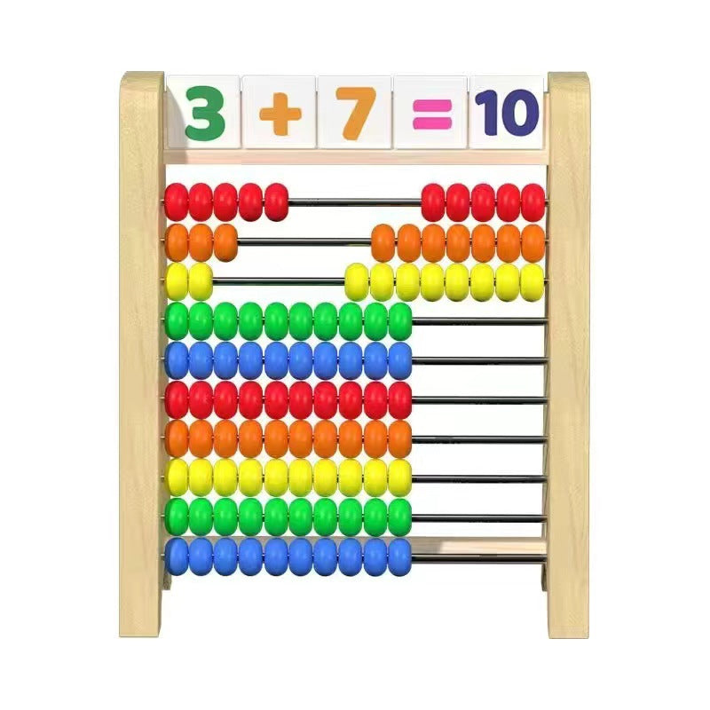 Wooden Counting Abacus – Learn Numbers & Math Through Play