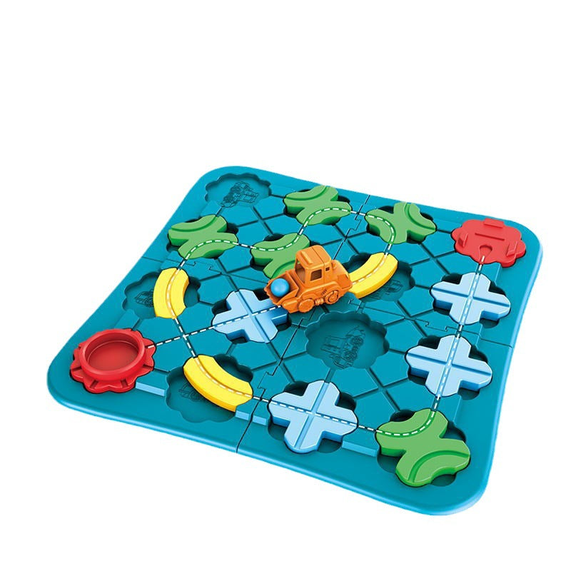 Montessori Street Puzzle – Strength, Brainpower & Teamwork in One Game
