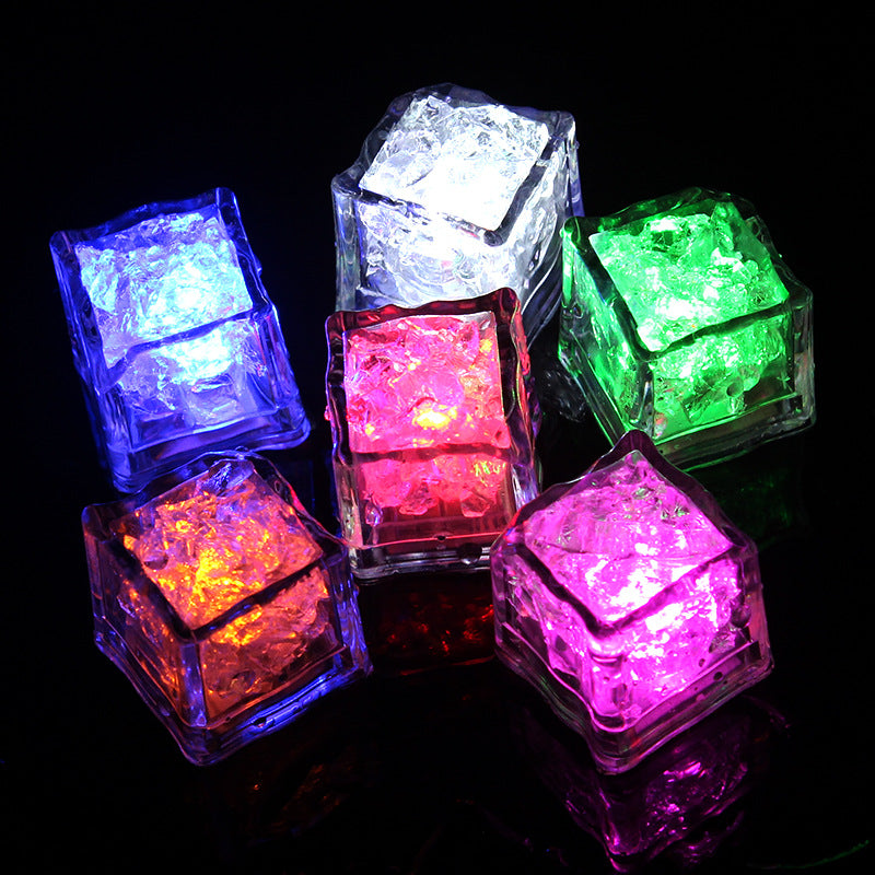 Glow Bath Cubes – Magical LED Light-Up Bath Toy (6 Pack)