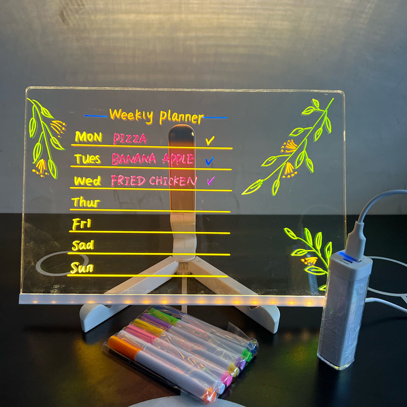 LED Drawing Board for Kids – Light-Up Creative Writing & Learning Tablet