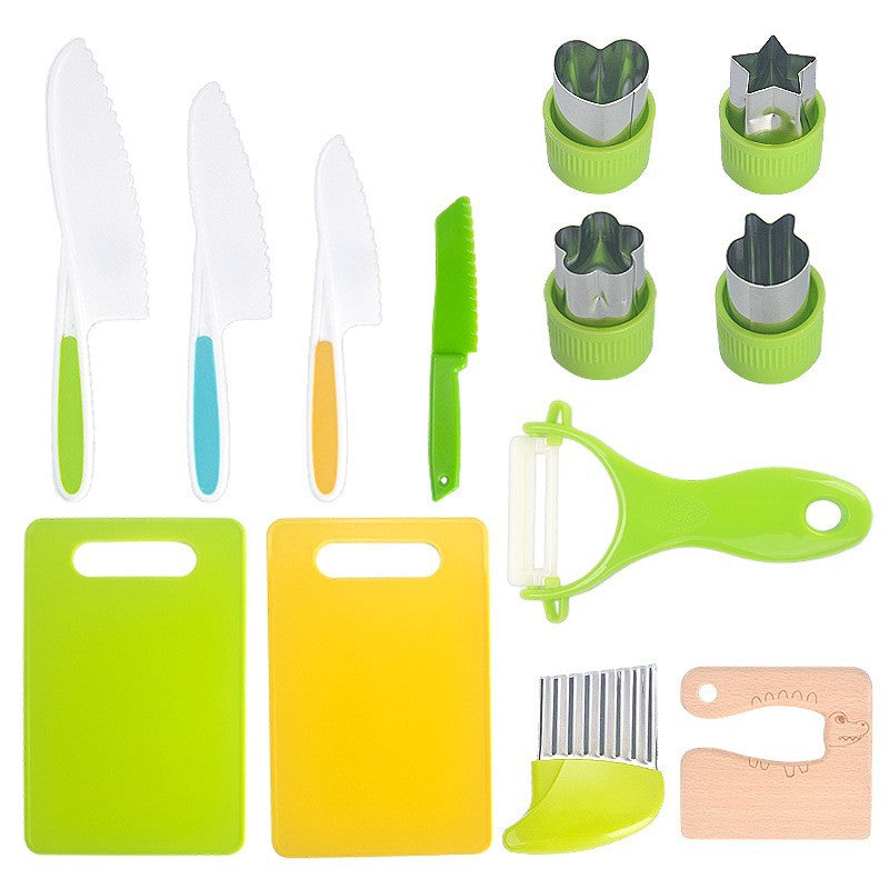 Kids Kitchen Set – Little Gourmet Chefs Cooking Playset For Creative Learning
