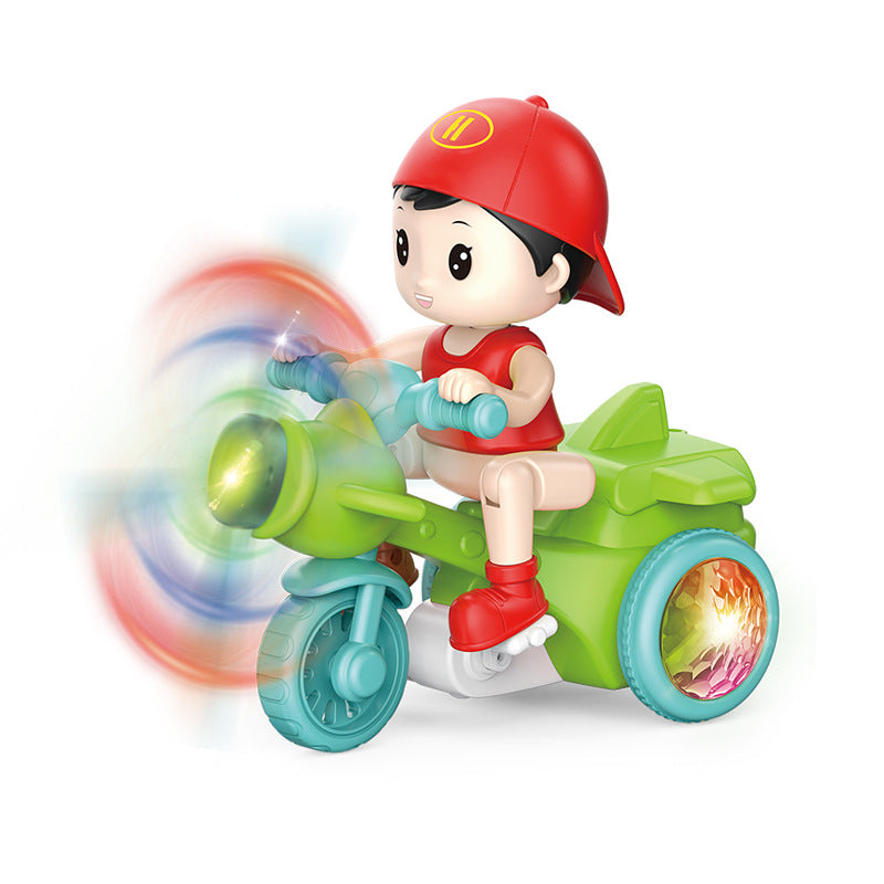 LED Music Kids Stunt Roller Toy – Interactive Light & Motion Fun