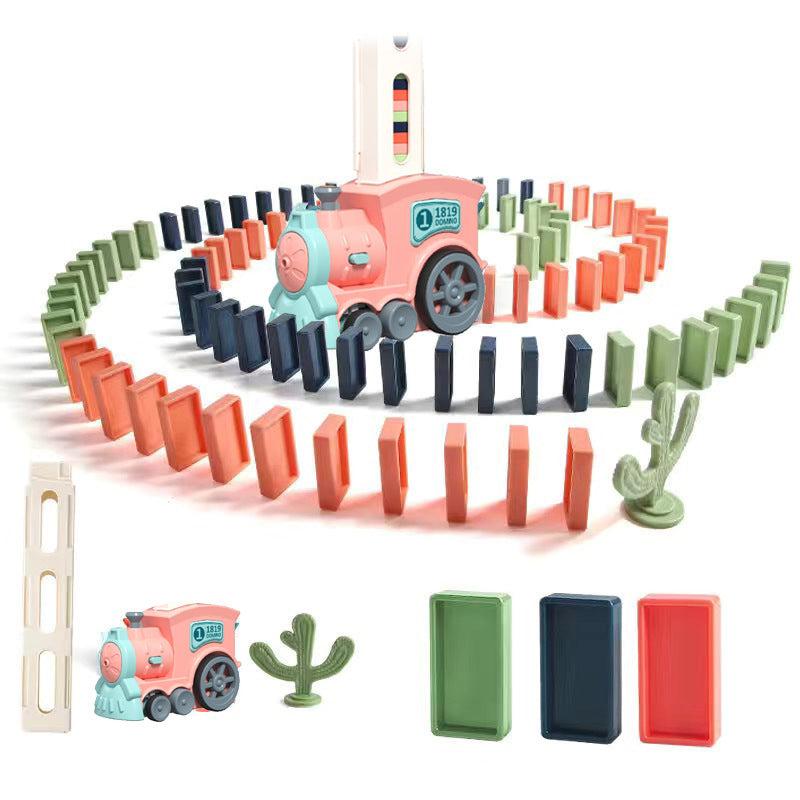 Domino Train Set – Endless Creative Domino Racing Fun For Kids & Family