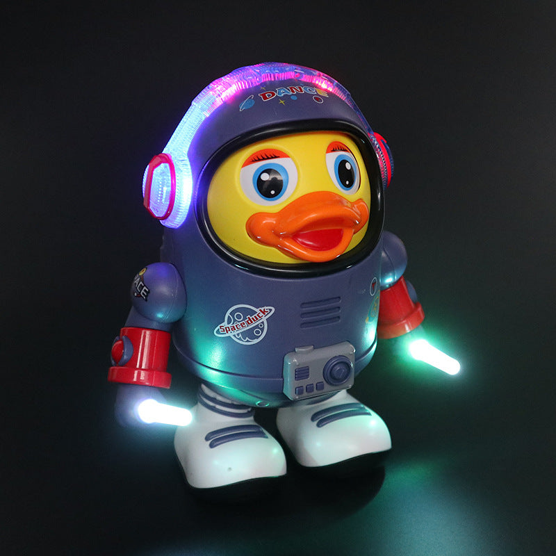 Dancing Astronaut Duck – Musical Light & Movement Toy for Kids