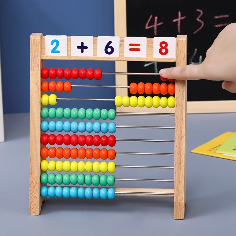 Wooden Counting Abacus – Learn Numbers & Math Through Play