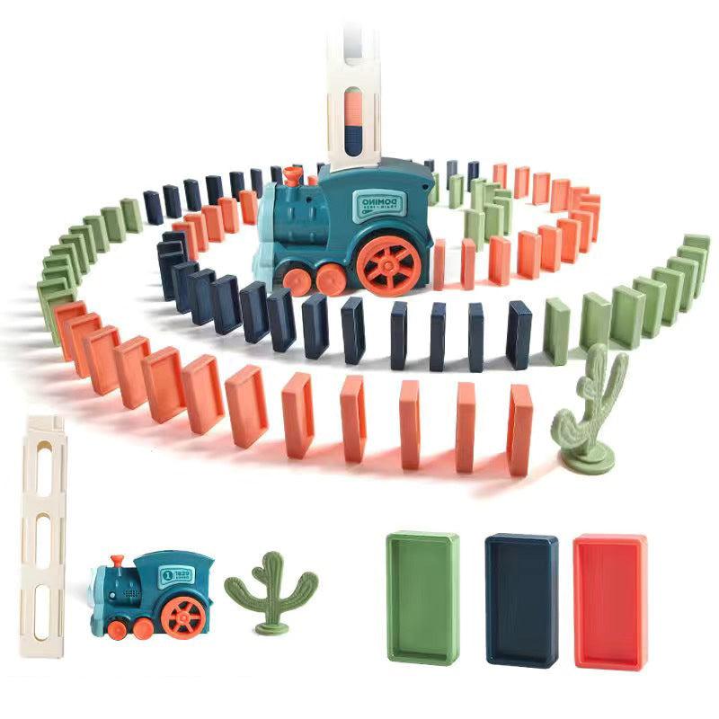 Domino Train Set – Endless Creative Domino Racing Fun For Kids & Family