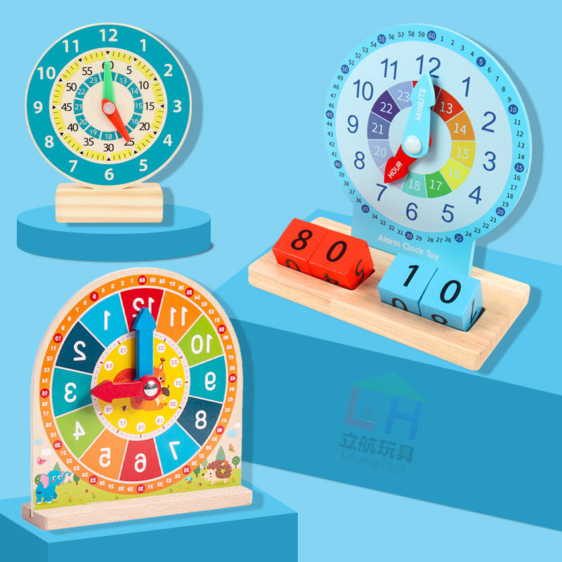 Learn Time the Montessori Way – Kids Clock Learning Toy