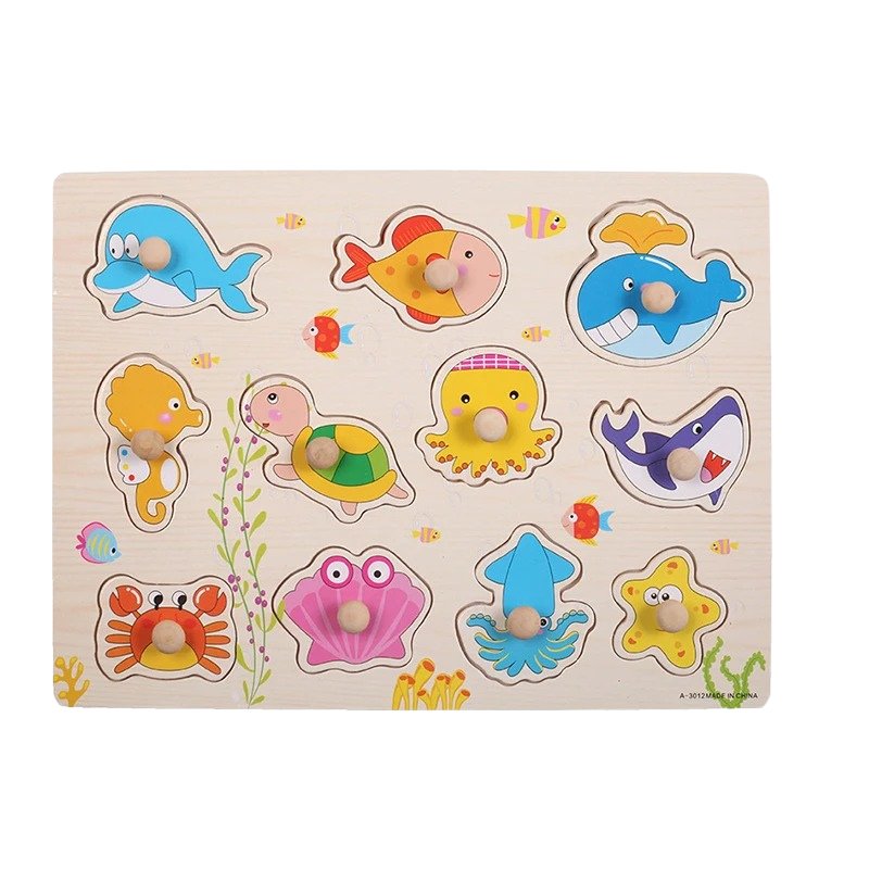 Puzzleino – Premium Wooden Learning Puzzle for Toddlers