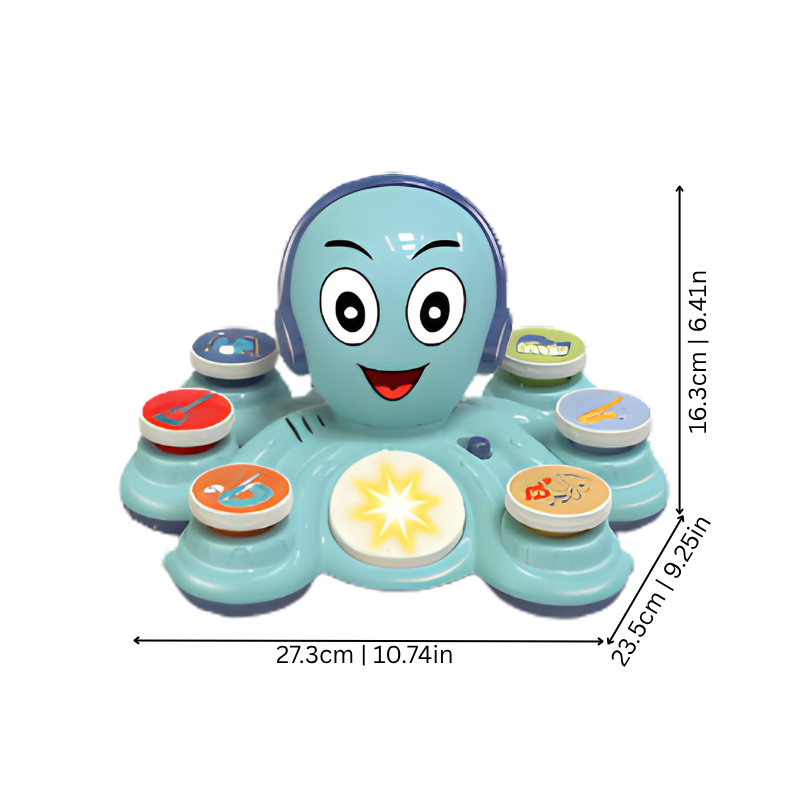 OctoTunes Music Toy – Sing, Stack & Discover Through Play