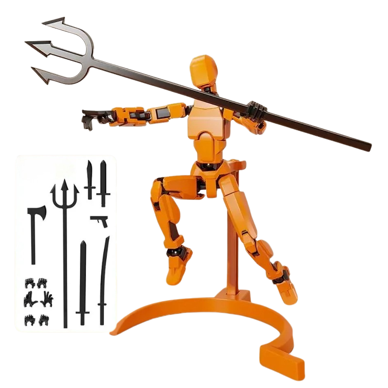 ActionStar – Fully Flexible Magnetic Figure Set for Endless Creative Play