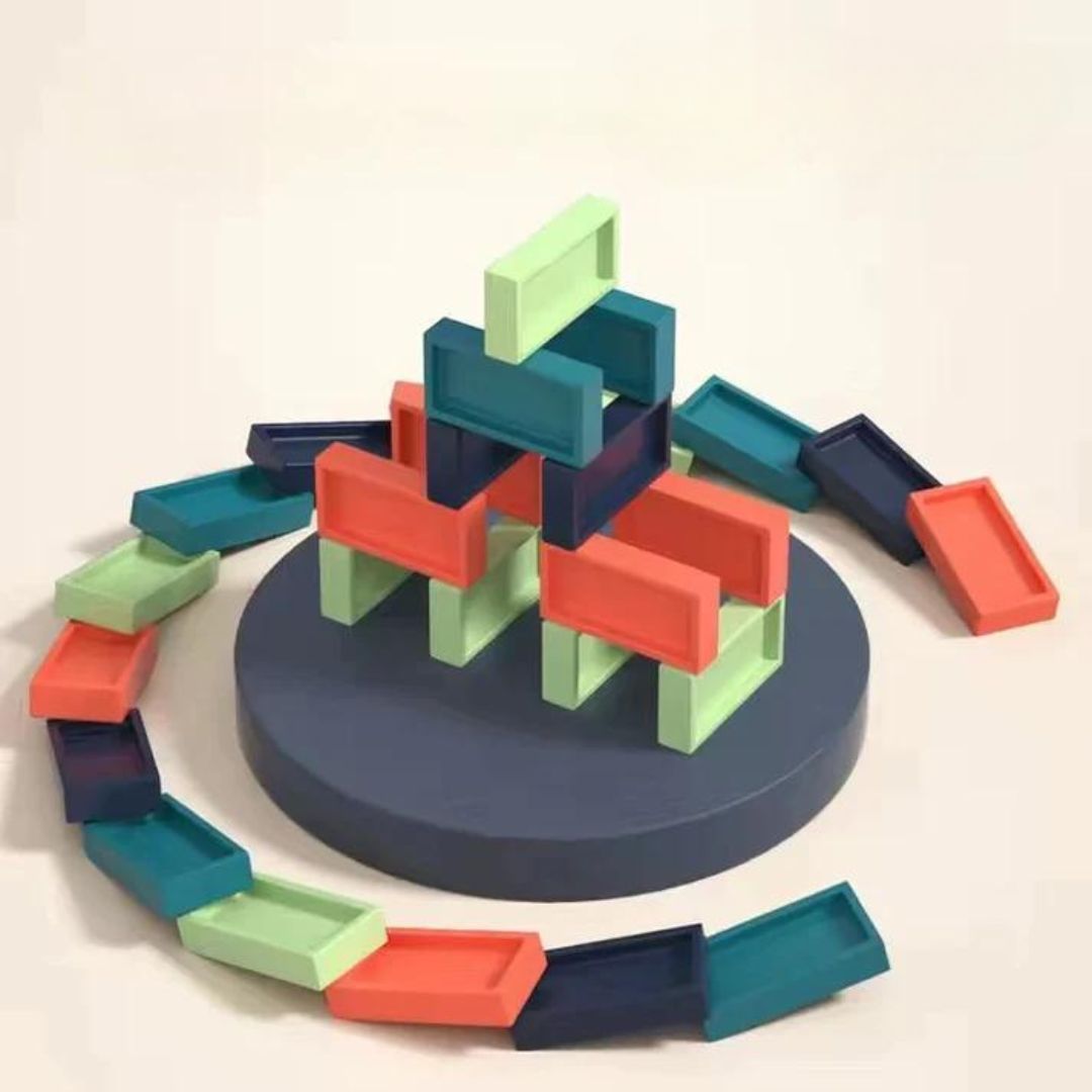 Domino Train Set – Endless Creative Domino Racing Fun For Kids & Family