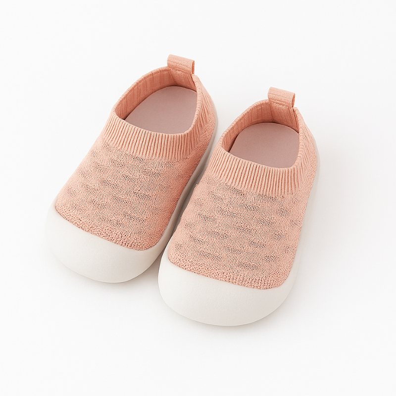 Soft Knitted Toddler Shoes – Barefoot Comfort for First Steps