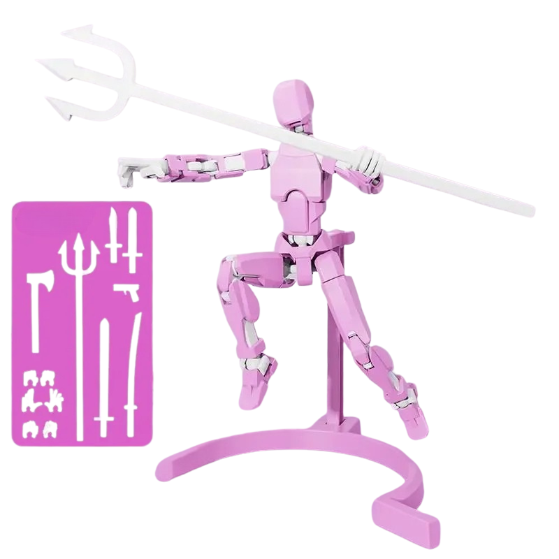 ActionStar – Fully Flexible Magnetic Figure Set for Endless Creative Play