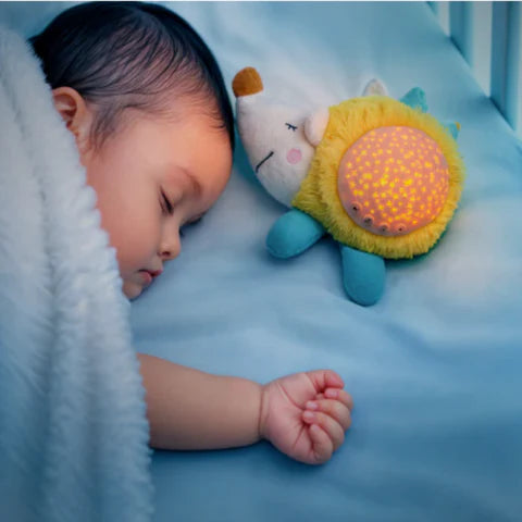 Sleep Stars - Plush Hedgehog with Starry Sky & Music Night Light