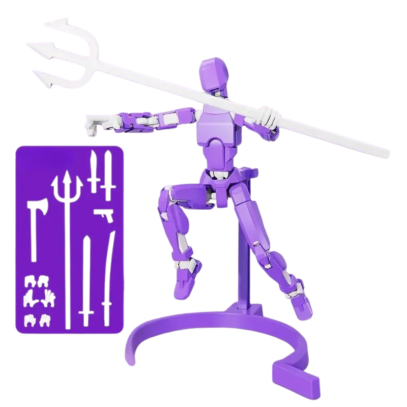 ActionStar – Fully Flexible Magnetic Figure Set for Endless Creative Play