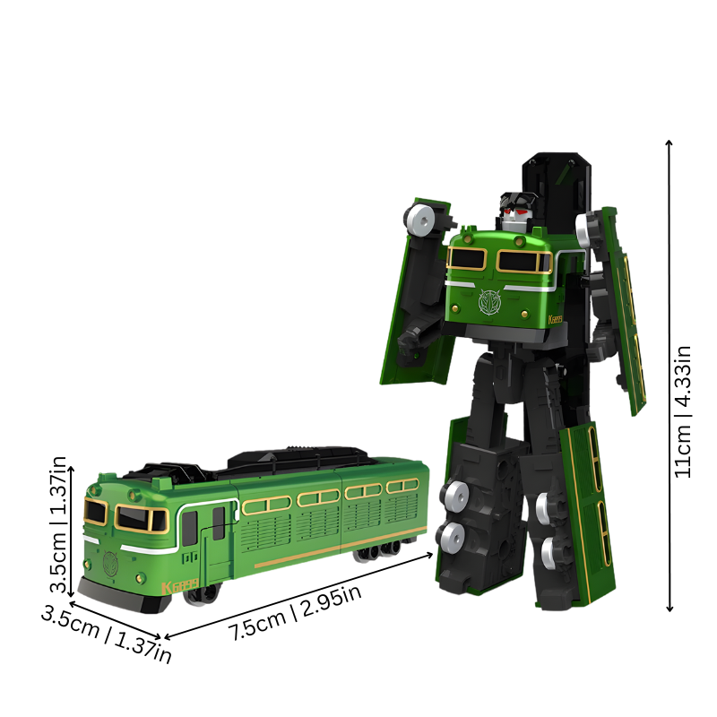 Robot-Transformer – Transforming Train-to-Robot Adventure Toy