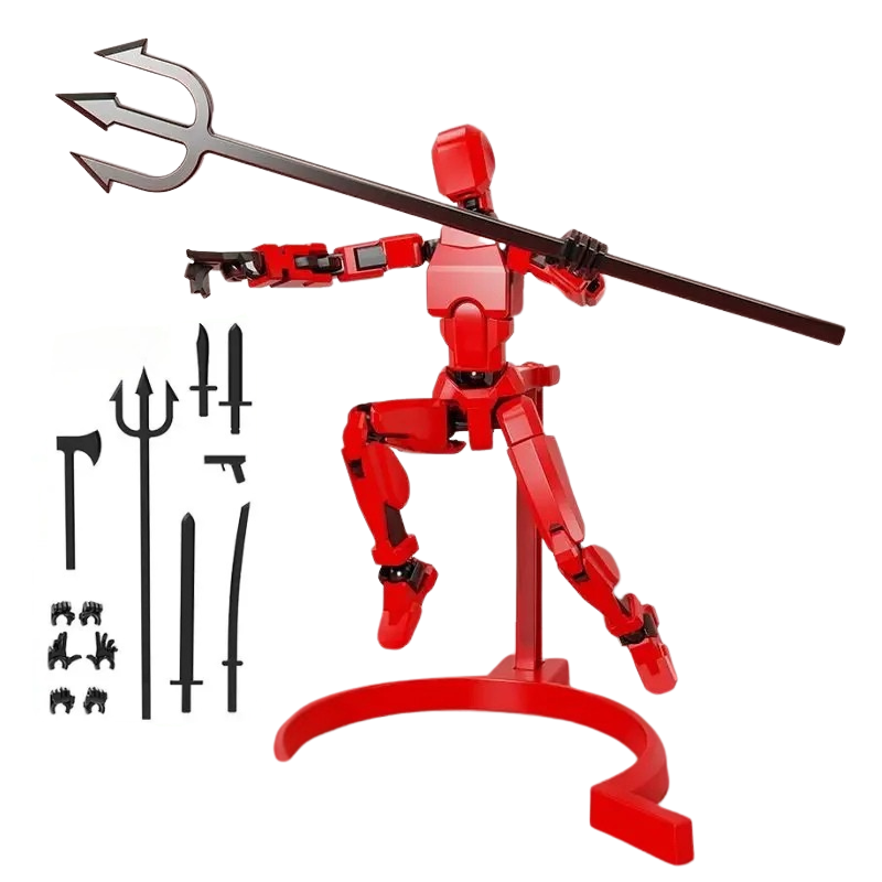ActionStar – Fully Flexible Magnetic Figure Set for Endless Creative Play