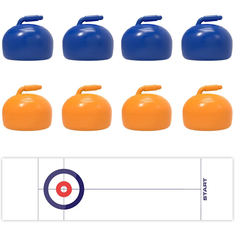 Interactive Table Curling Game – Family Fun Strategy Game For All Ages