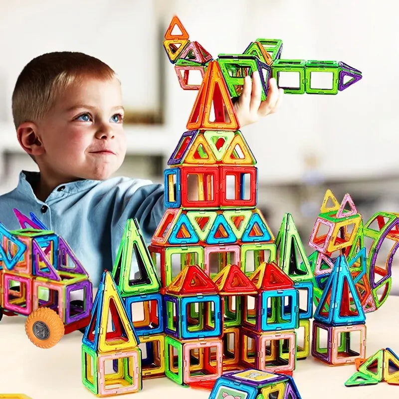 Magnetic Building Blocks Set – Endless Construction & Creative Learning Fun