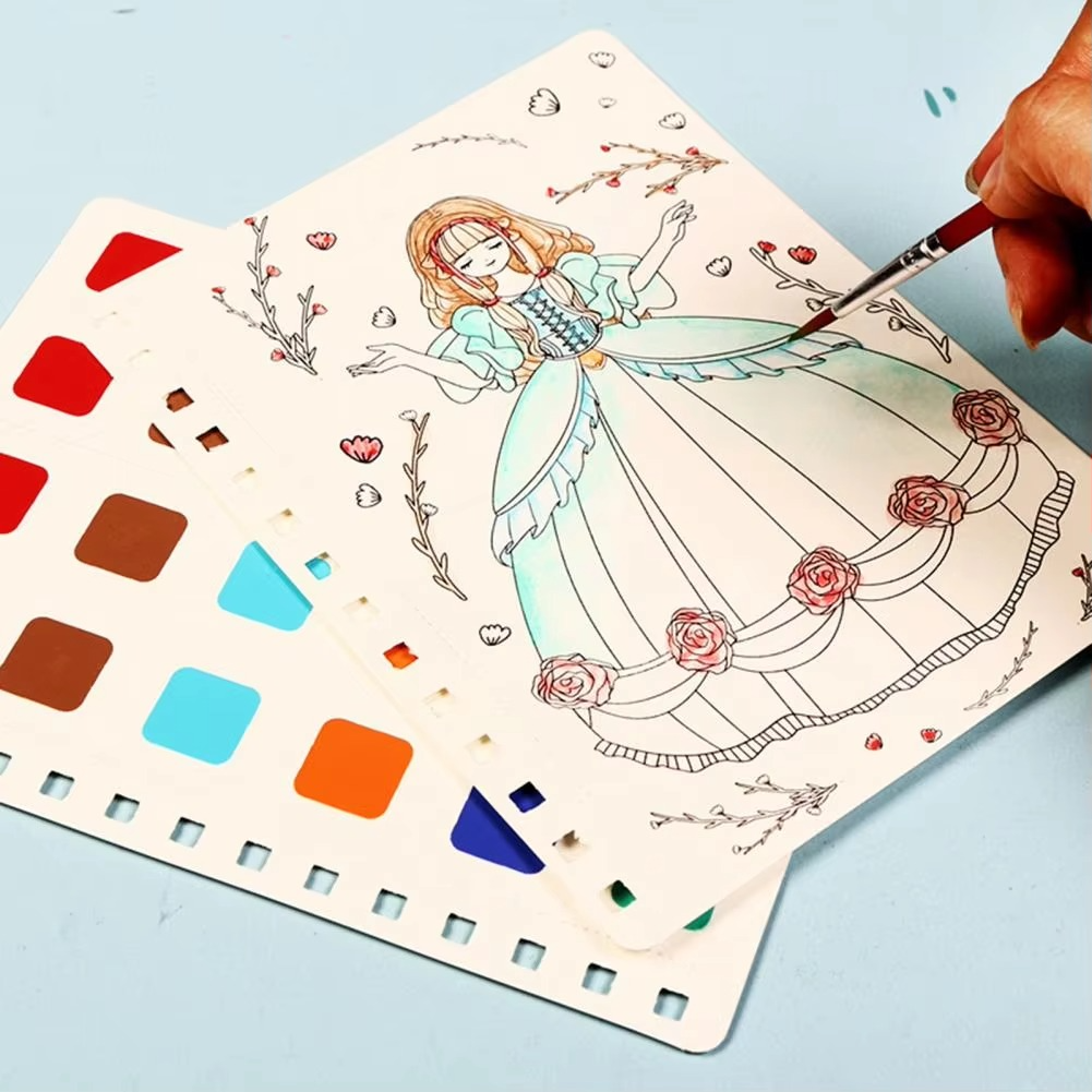 Magical Fashion Design Book – Creative Dress-Up & 3D Craft Activity Set For Kids