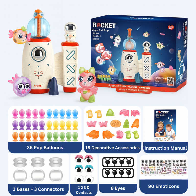Space Balloon – Creative DIY Balloon Fun Set for Kids