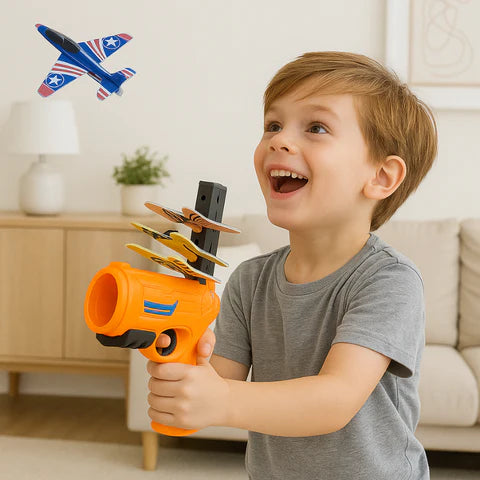 SkyBlaster – High-Speed Foam Plane Launcher for Outdoor Adventure Fun