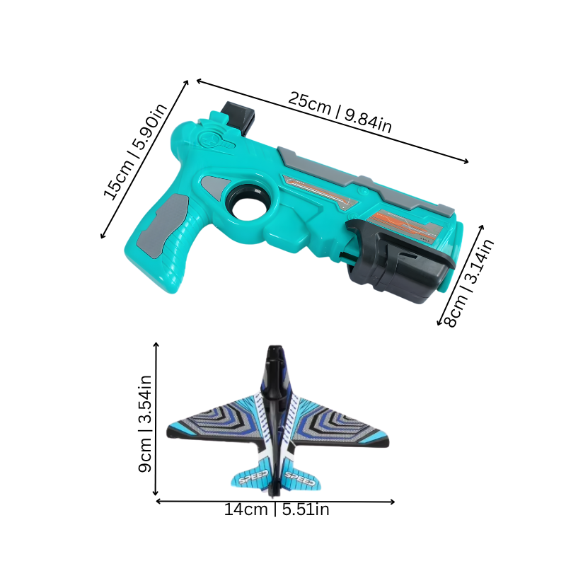 SkyBlaster – High-Speed Foam Plane Launcher for Outdoor Adventure Fun