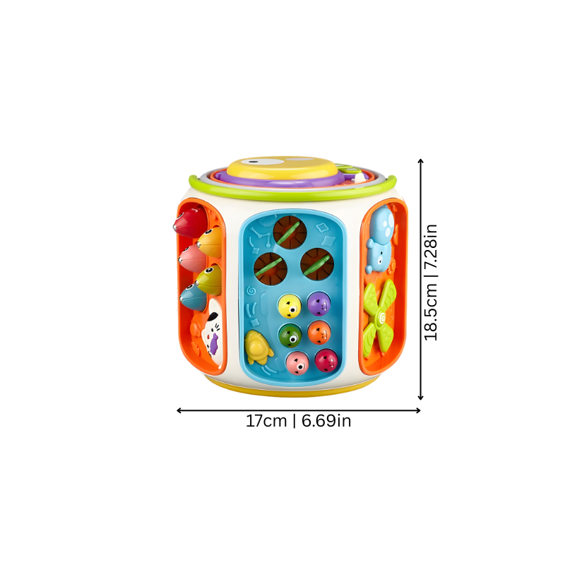 Musical Activity Cube – Interactive Baby Learning &amp; Sensory Development Toy
