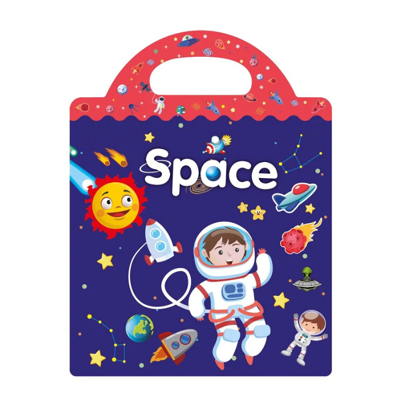 Reusable Sticker Book for Fun English Learning