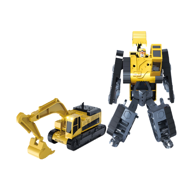 Robot-Transformer – Transforming Train-to-Robot Adventure Toy