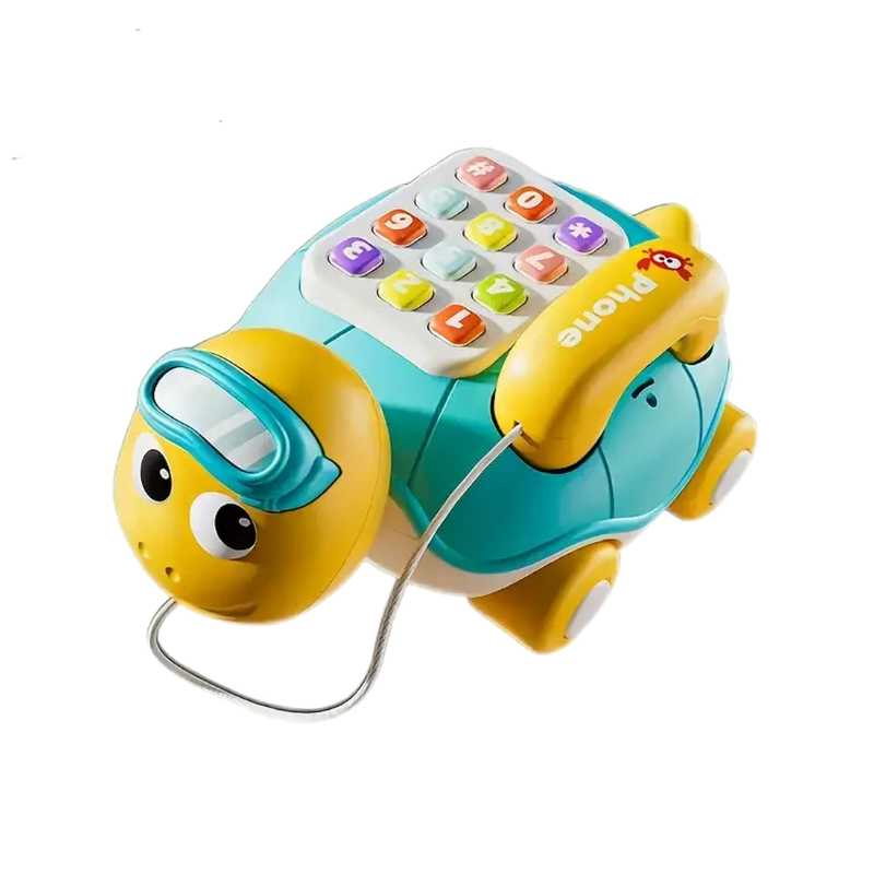 Musical Crawling Turtle with Lights & Movement – Baby Sensory Toy