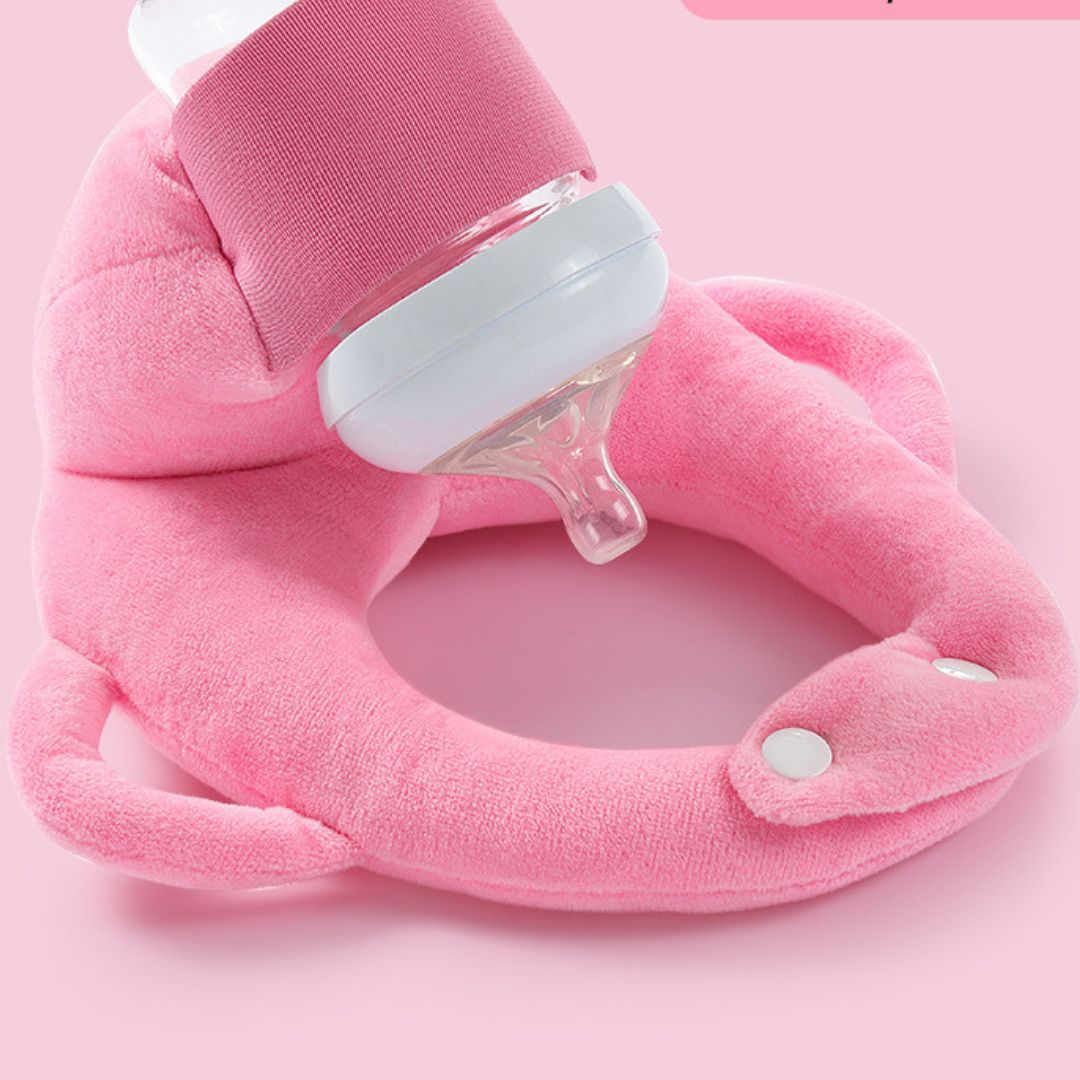 Hands-Free Baby Feeding Pillow – Stress-Free Bottle Feeding Comfort Support