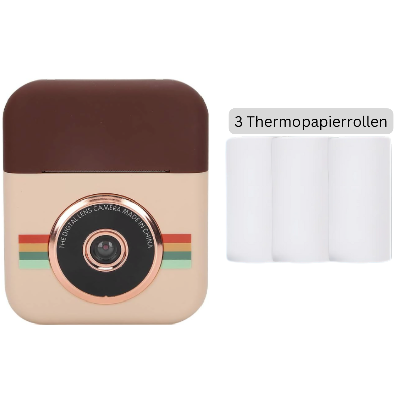 Kids Digital Instant Print Camera (Ink-Free)