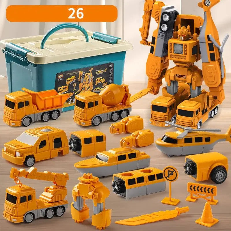 Magnetic Transforming Car Robots – Endless Creativity for Little Builders