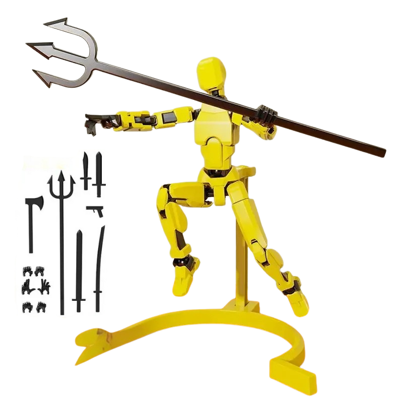 ActionStar – Fully Flexible Magnetic Figure Set for Endless Creative Play